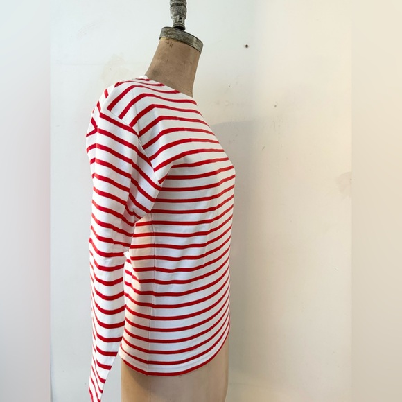 vintage deadstock ARMOR-LUX breton striped shirt MEDIUM made in france - Picture 3 of 12